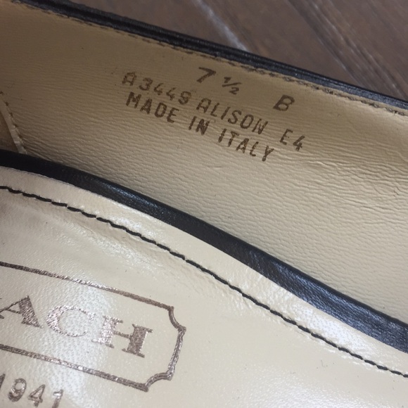Coach Alison Kid Leather Pumps 7.5 - Picture 3 of 9